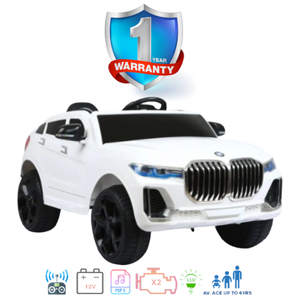 kids electric ride in bmw sport suv m kids electric car self drive or remote controlled 12V battery operated exclusive brands online