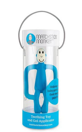 Matchstick Monkey - Original Teething Toy – Blue