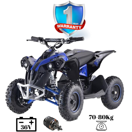 iGlide® Kids Electric Ride On V2 Quad Bike 1000W Brushless 36V 5XL