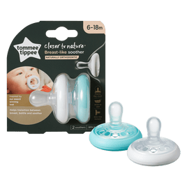 Tommee Tippee Breast-Like Soother 6-18M 2Pack