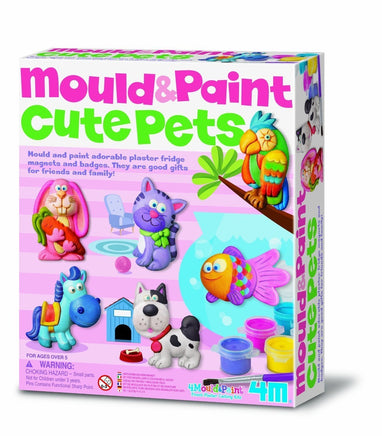 Kids Educational 4M - Mould & Paint - Cute Pets 