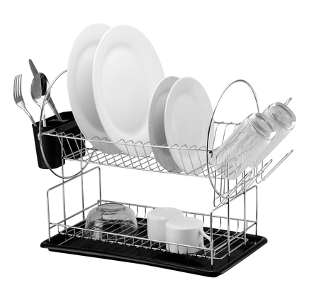 Casa™ Catania 201 Chrome-Plated Dish Drainer 2Tier