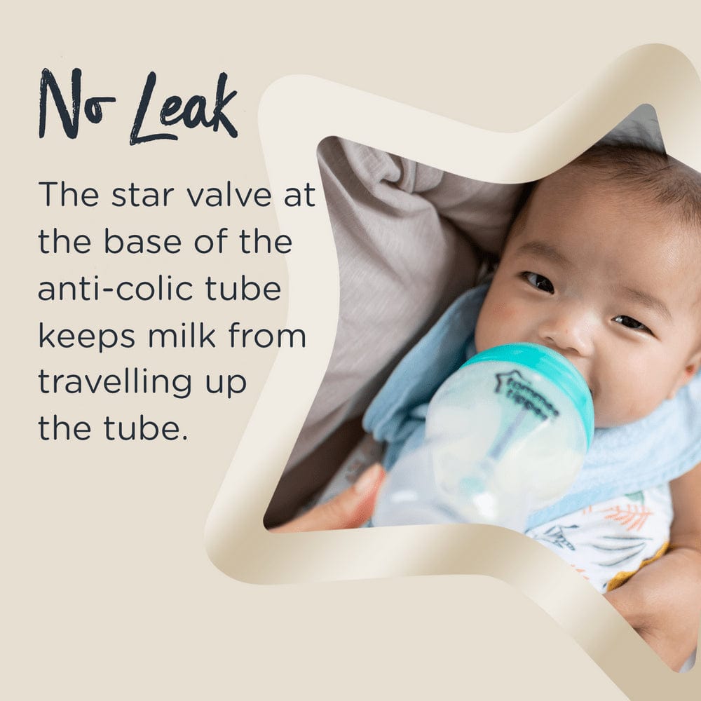 Tommee tippee best sale colic bottles leaking