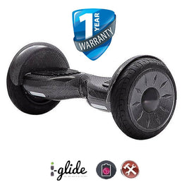 Hoverboard iGlide™ V3 10" Bluetooth Off-Road - Carbon Fibre