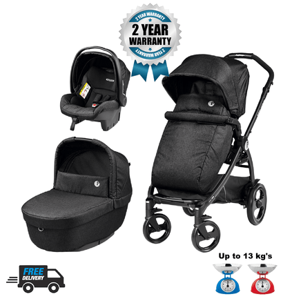 Peg-Perego Futura Modular (3 in 1) Car Seat Carry Cot stroller pram