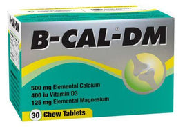 B-Cal DM Chewable Tabs 30's HM