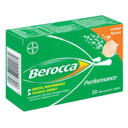 Berocca Performance Effervescent 20 Orange HM