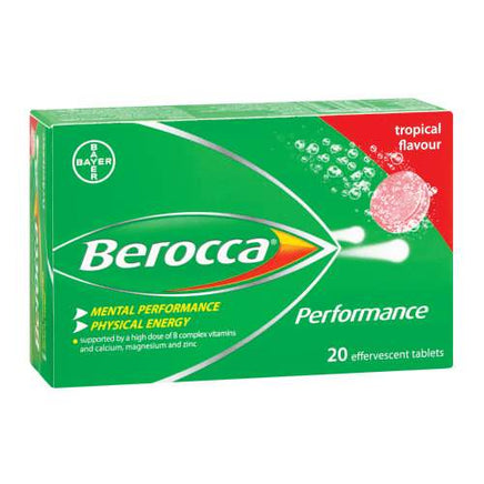 Berocca Performance Tropical 20Eff Helderberg Medical