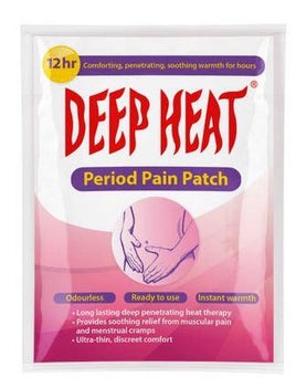 Deep Heat Period Pain Patch Helderberg Medical