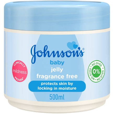 Johnson's Baby Jelly Fragrance Free 500ml