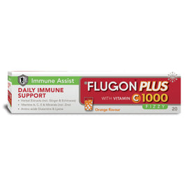 Flugon Plus Fizzy With Vitamin C Eff 20