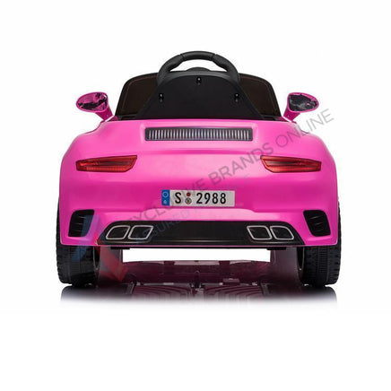 Kids Electric Ride On Car Porsche Style Speedster Exclusivebrandsonline