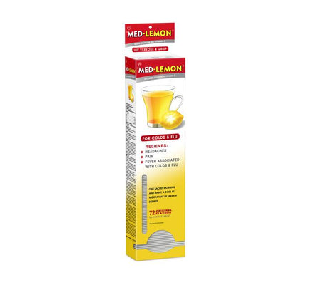 Med Lemon Regular with Vit Dispenser 72 Helderberg Medical
