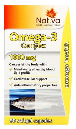 Nativa Omega-3 Complex 90 Capsules Helderberg Medical