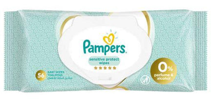 PAMPERS BABY WIPES SENSITIVE REFILL 56'S Helderberg Medical