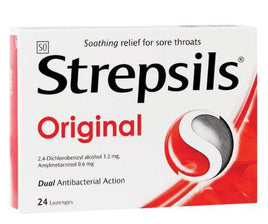 Strepsils Throat Lozenges Original 24 Helderberg Medical