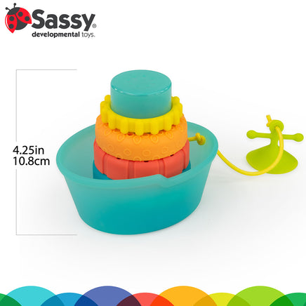  Sassy Stackin’ Ship Tub Toy 