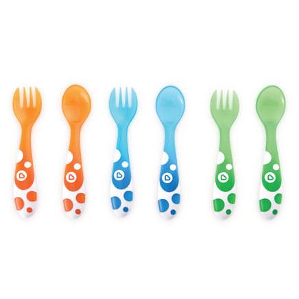  Munchkin Multi Forks & Spoons - 6 Pack 