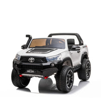 Kids Electric Ride On Car i-Glide™ Legend Edition Toyota Hilux White
