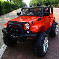 Kids Electric Ride On i-Glide™ Car Jeep Large 4X4 Red