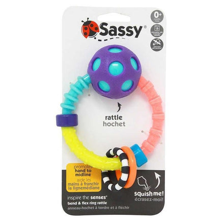  Sassy Bend & Flex Ring Rattle 