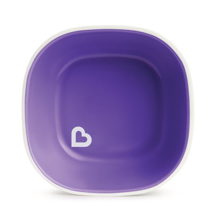  Munchkin Splash™ Bowls 2 Pack Pink & Purple 