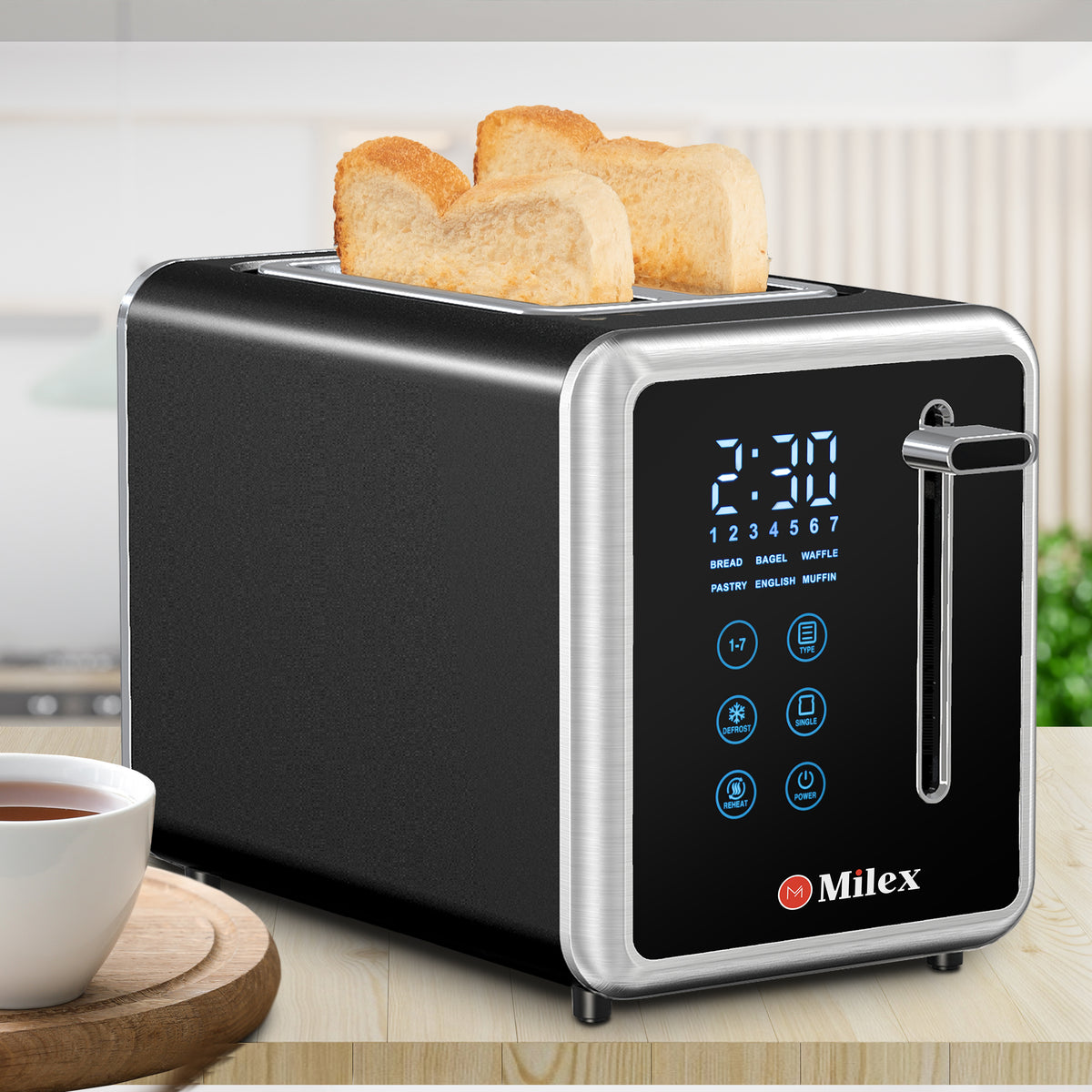 Buy Milex Digital Toaster – Custom Toasting Control Online | Exclusive ...