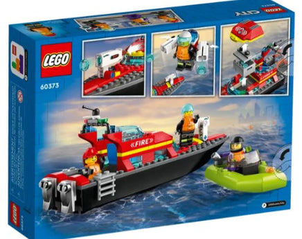 60373 Fire Rescue Boat 