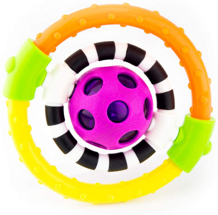  Sassy Spin & Chew Flexible Ring Rattle 