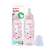 Pigeon Flexible Bottle Standard Neck Hearts Design