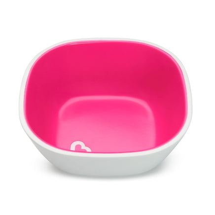  Munchkin Splash™ Bowls 2 Pack Pink & Purple 