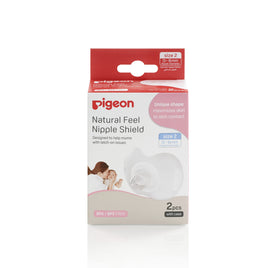 Pigeon Natural Feel Nipple Shield Silicone Size L 2pcs