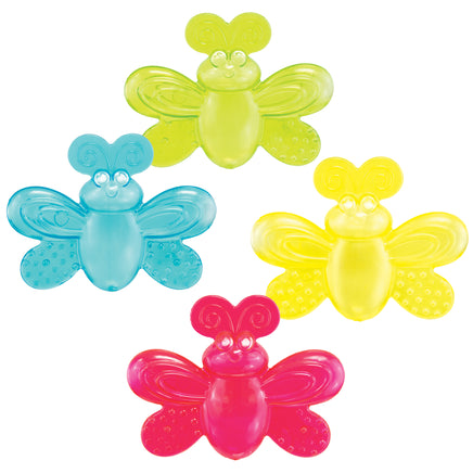  Sassy Water-Filled Butterflies Teethers 2pk 