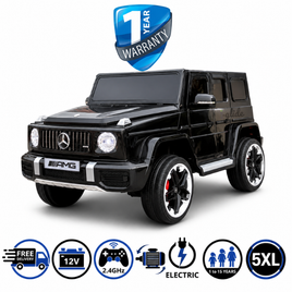 iGlide® Kids Electric Ride On Car Mercedes G Class AMG 5XL