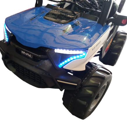  Kids Electric Ride On Space Dune Buggy 4X4 3XL Blue 