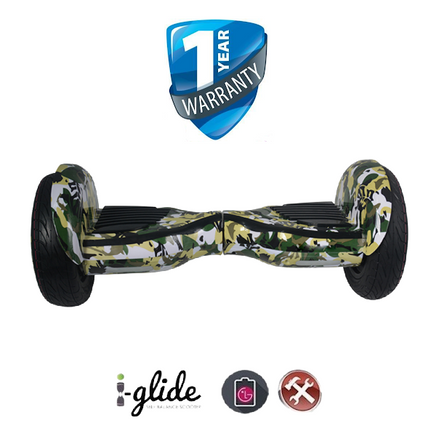  Hoverboard i-Glide™ V3 10” Bluetooth Off Road & Hovercart Combo 