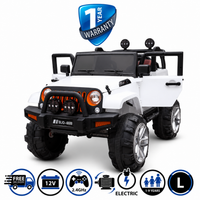 iGlide® Kids Electric Ride On Car Jeep Large 4X4