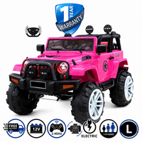 iGlide® Kids Electric Ride On Car Jeep Large 4X4