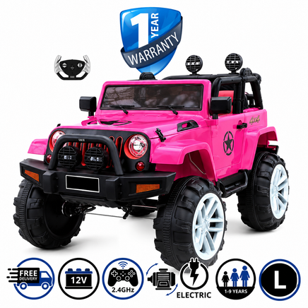  iGlide® Kids Electric Ride On Car Jeep Large 4X4 