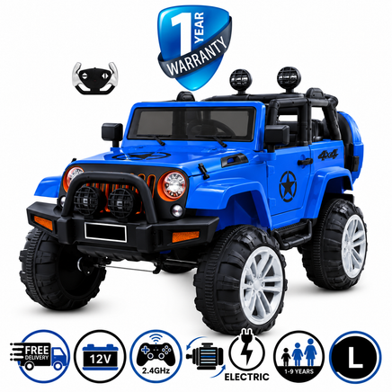  iGlide® Kids Electric Ride On Car Jeep Large 4X4 