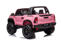 Kids Electric Ride On Car Legend Edition Toyota Hilux Pink