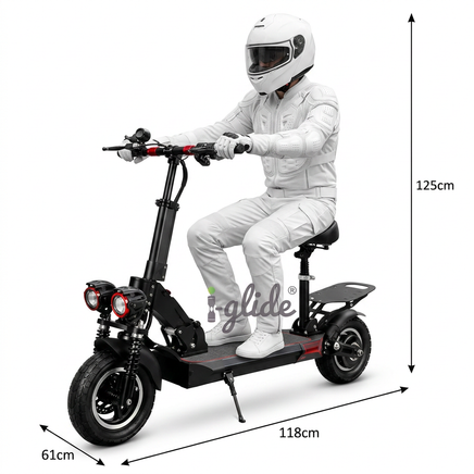  iGlide® Gear Up Folding Electric Scooter 48V 3000W 