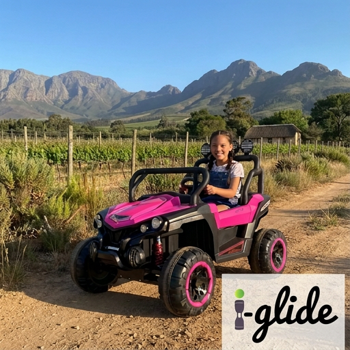 Buy Kids Electric Ride On Car iGlide® Grand UTV 4XL Pink Online