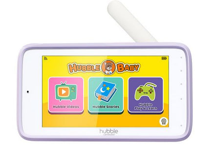  Hubble Connected Nursery Pal Deluxe - 5" Smart WiFi Video Monitor with Touch Screen Viewer & Portable Camera 