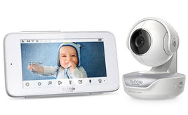 Hubble Connected Nursery Pal Deluxe - 5" Smart WiFi Video Monitor with Touch Screen Viewer & Portable Camera