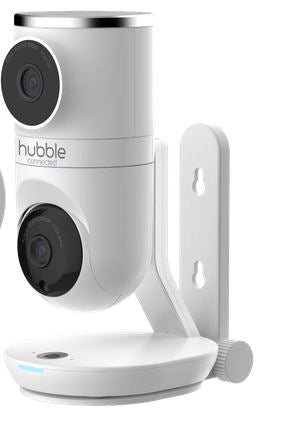  Hubble Connected Nursery Pal Dual Vision - 5" Smart WiFi Dual Camera Video Monitor 