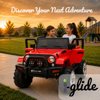 iGlide® Kids Electric Ride On Car Jeep Large 4X4