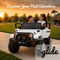 iGlide® Kids Electric Ride On Car Jeep Large 4X4