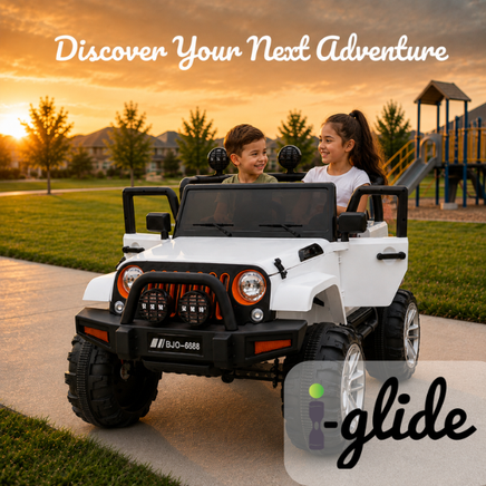  iGlide® Kids Electric Ride On Car Jeep Large 4X4 