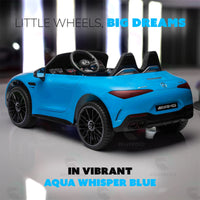 Kids Electric Ride On Licensed Mercedes SL 63 AMG L Limited Edition Blue